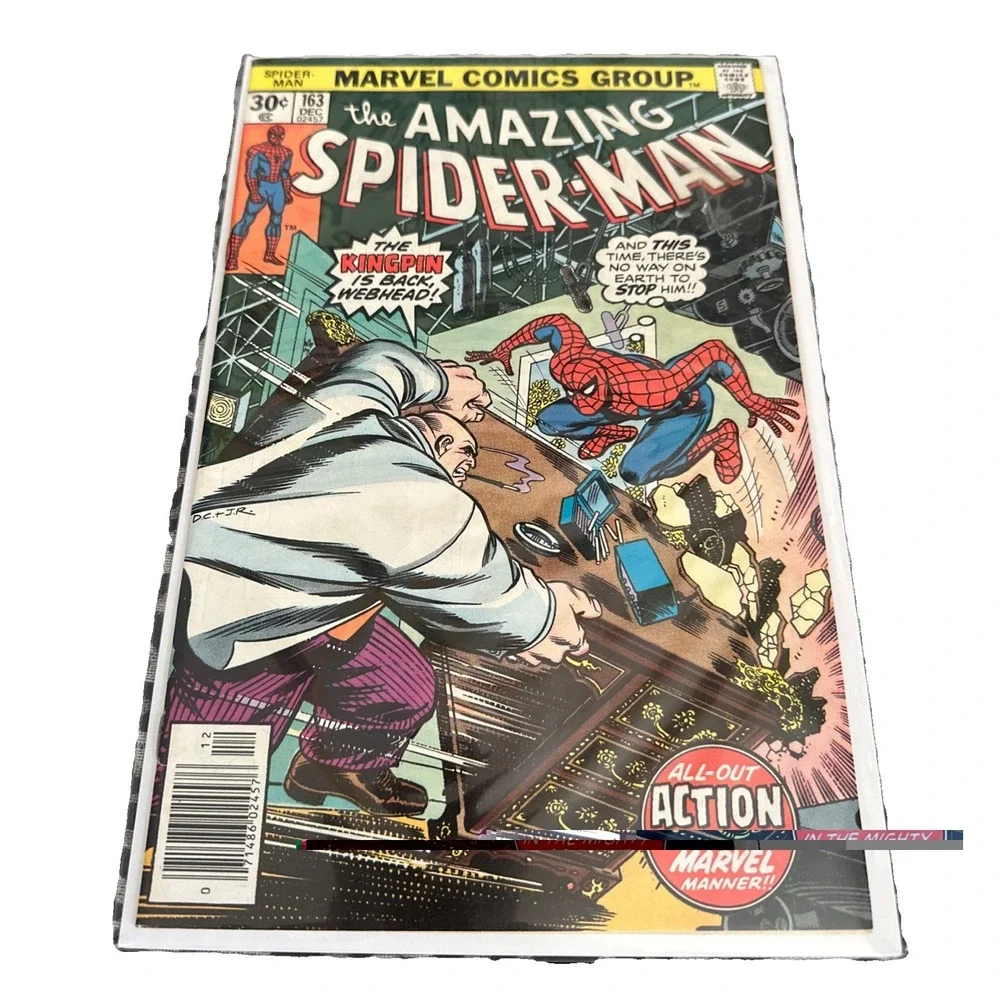 VTG Marvel Comics Amazing Spider-Man #163 (1976)